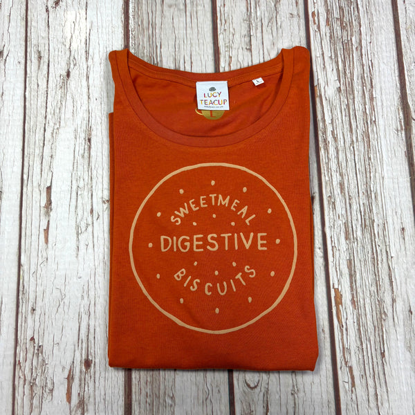 Digestive Biscuit - Organic Cotton Women’s T-Shirt