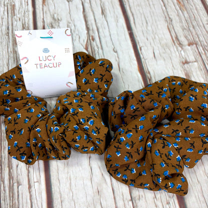 Scrunchies - Soft Fabric Florals