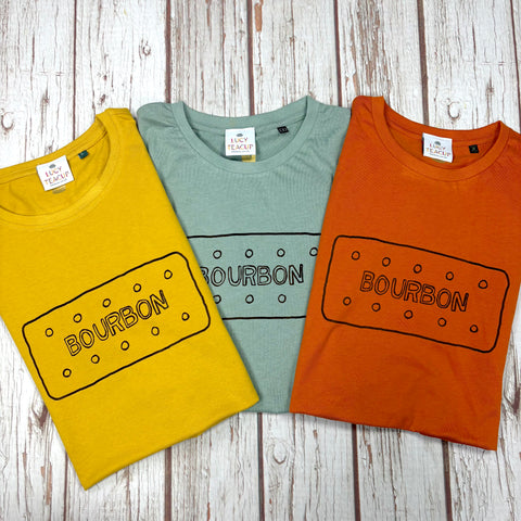 Bourbon Unisex & Womens Cut T-Shirt