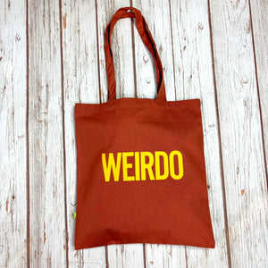 Organic Weirdo Tote Bag