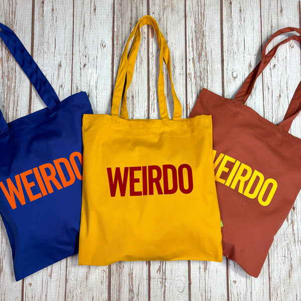 Organic Weirdo Tote Bag