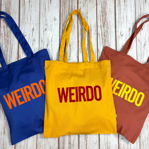 Organic Weirdo Tote Bag