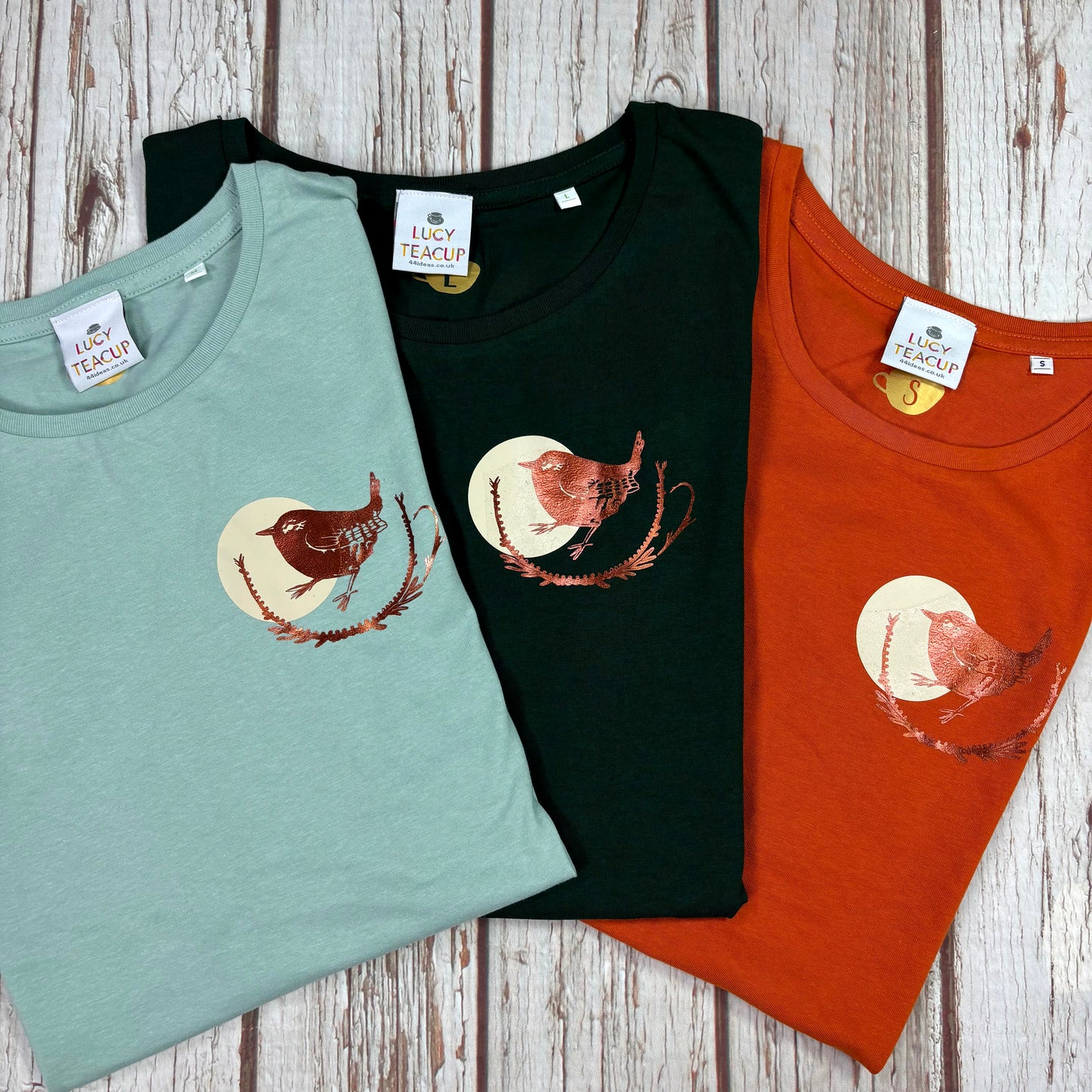 Wren – Unisex & Women’s Cut T‑Shirt