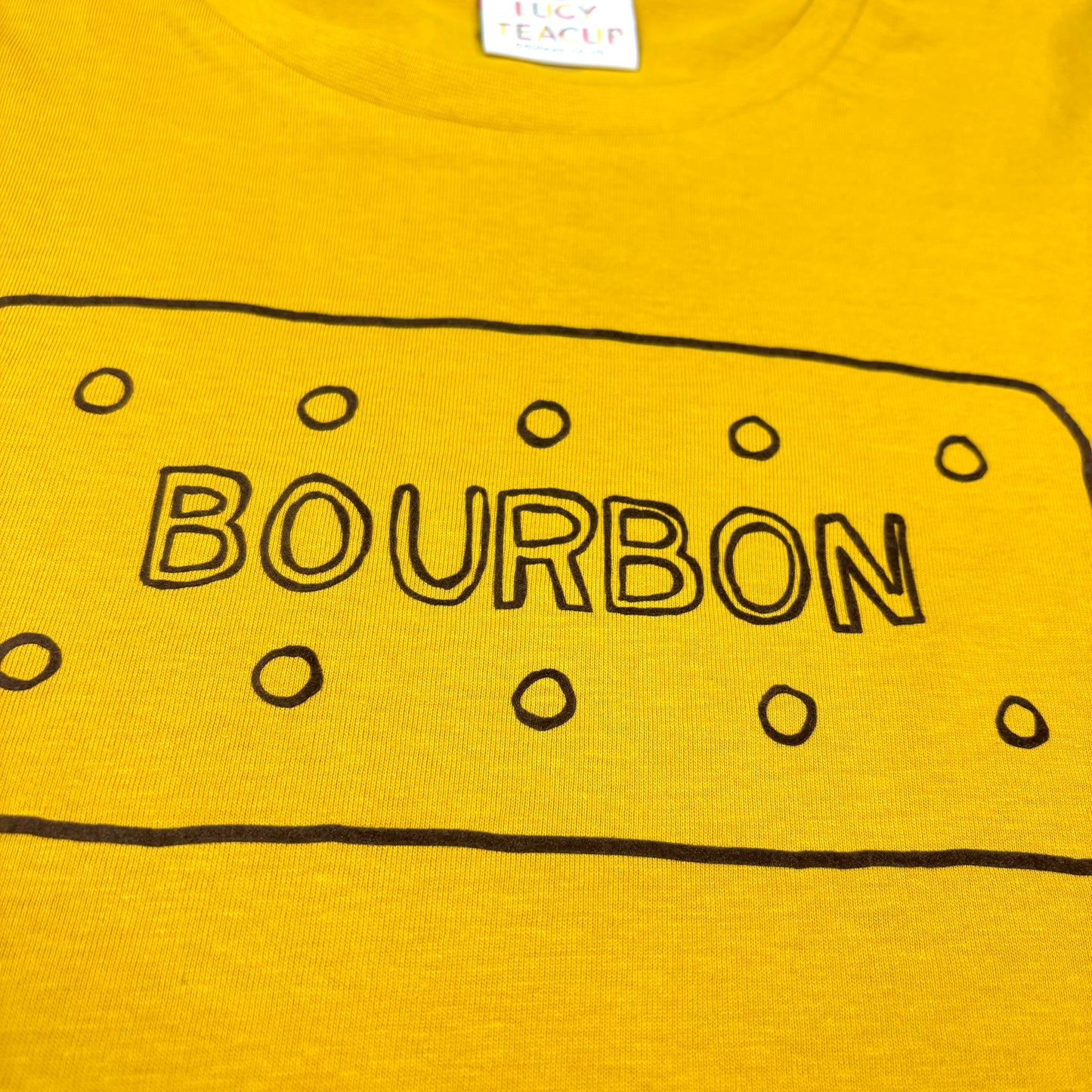 Bourbon Biscuit – Unisex & Women’s Cut T‑Shirt