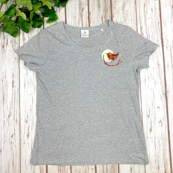 Wren Organic Cotton Womens T-Shirt