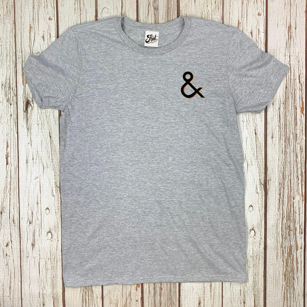 Male Pocket Ampersand T-Shirt - Branson Font Not Found, Font: Branson, Men's Clothes, T-Shirts 44ideas.co.uk