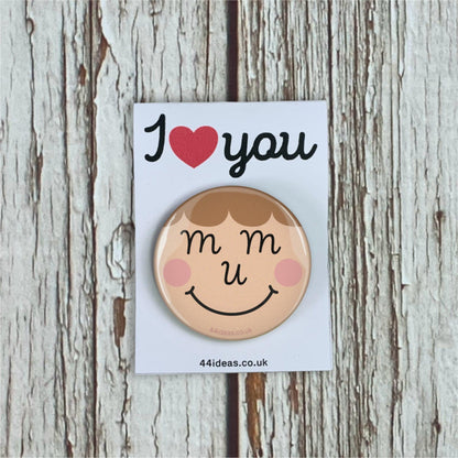 Mum Pin Badge Accessories, Badges, Pleb 44ideas.co.uk
