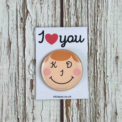 Kid Pin Badge Accessories, Badges, Birthday, Pleb 44ideas.co.uk