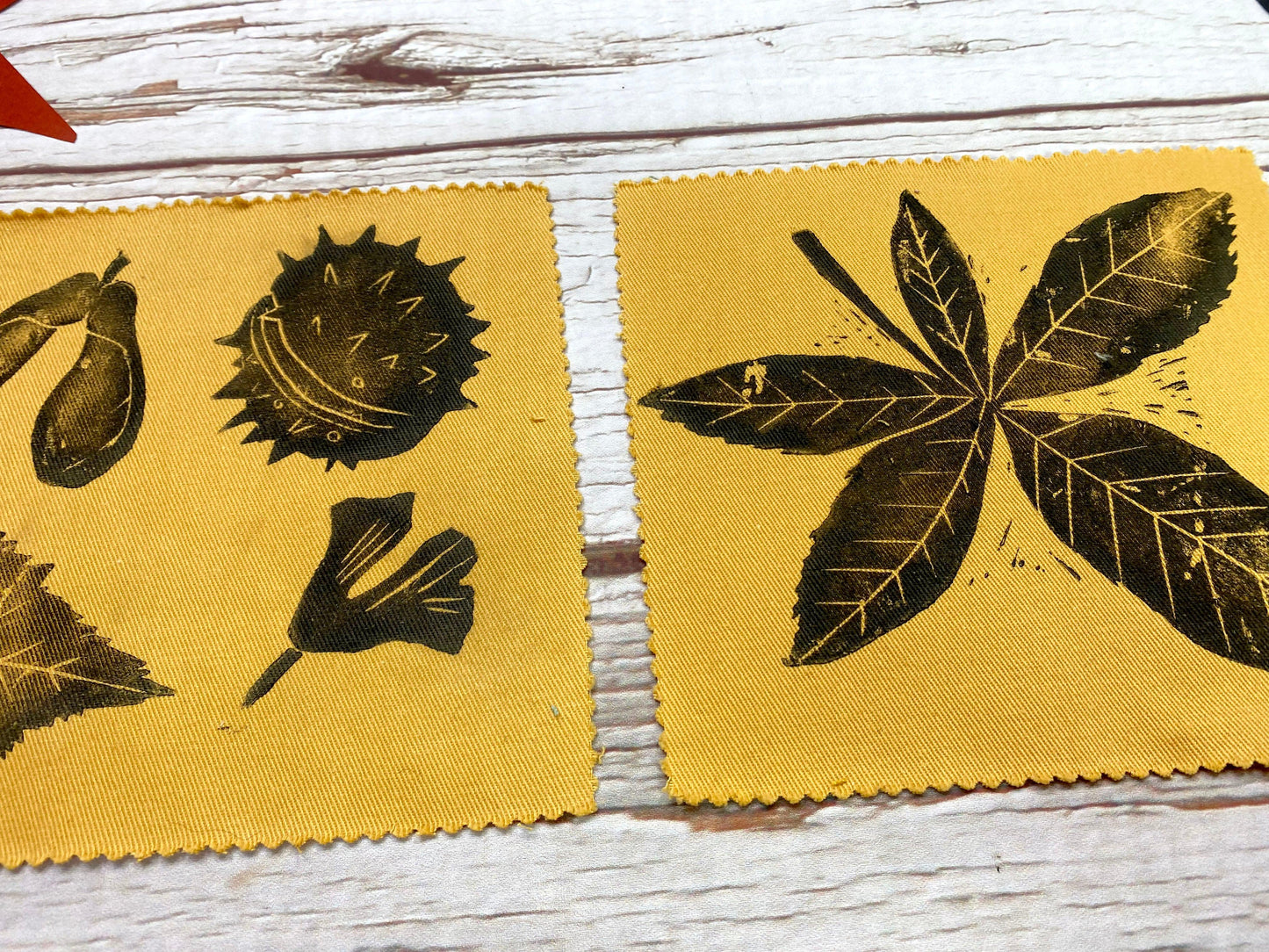 Small Leaf Prints- Wall Art Homeware, Lucy Teacup 44ideas.co.uk