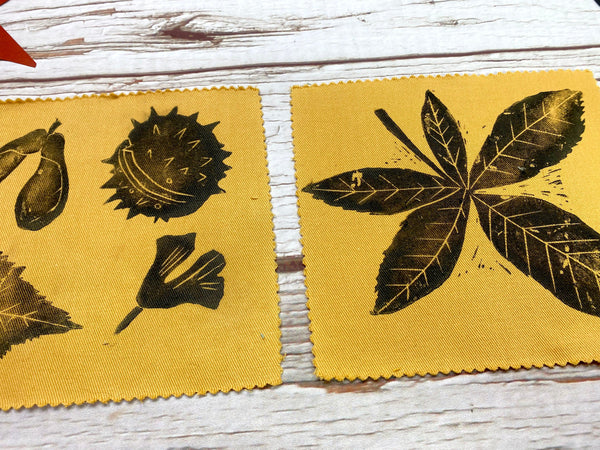 Small Leaf Prints- Wall Art Homeware, Lucy Teacup 44ideas.co.uk