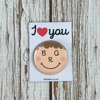 Bro (brother) Pin Badge Accessories, Badges, Pleb 44ideas.co.uk