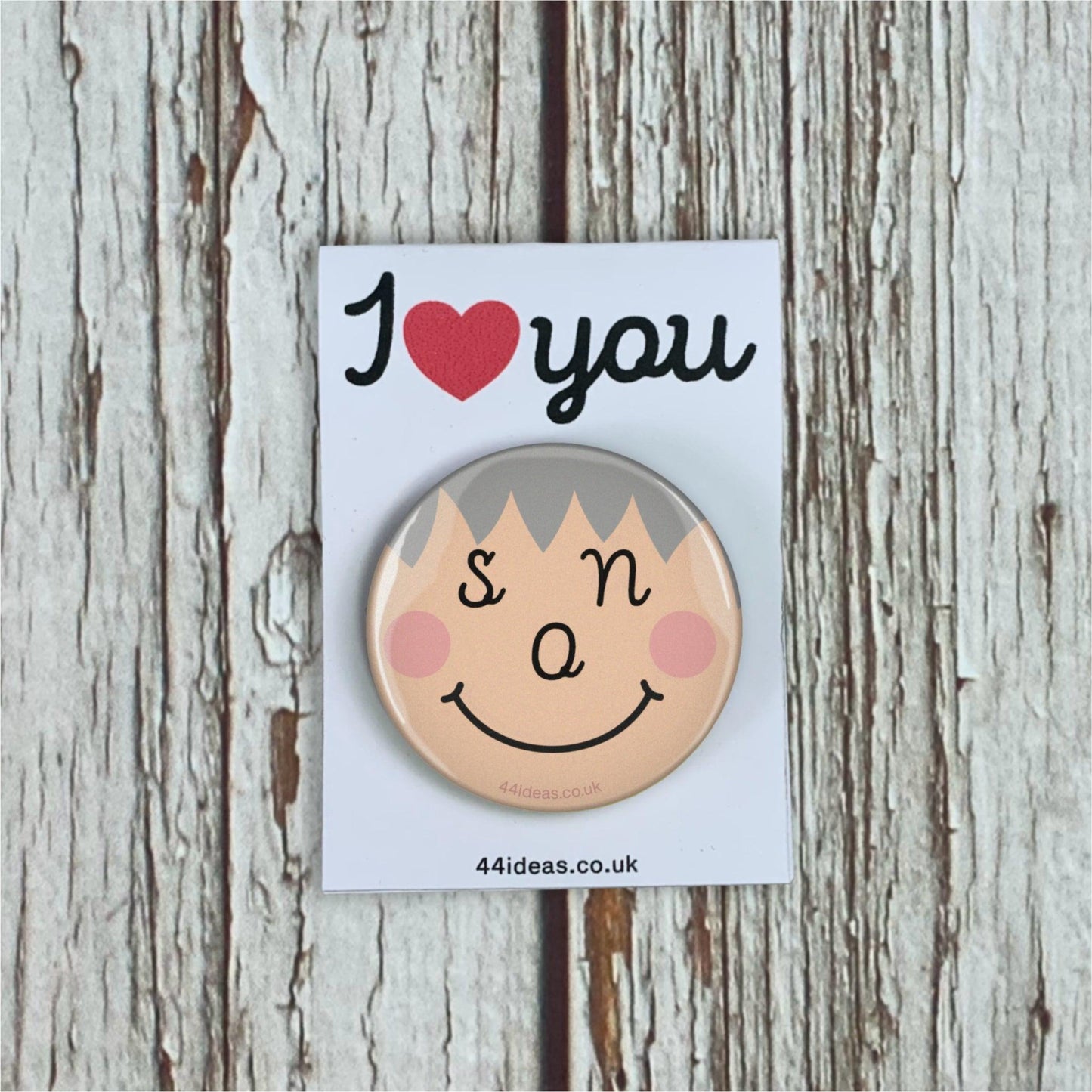 Son Pin Badge Accessories, Badges, Pleb 44ideas.co.uk