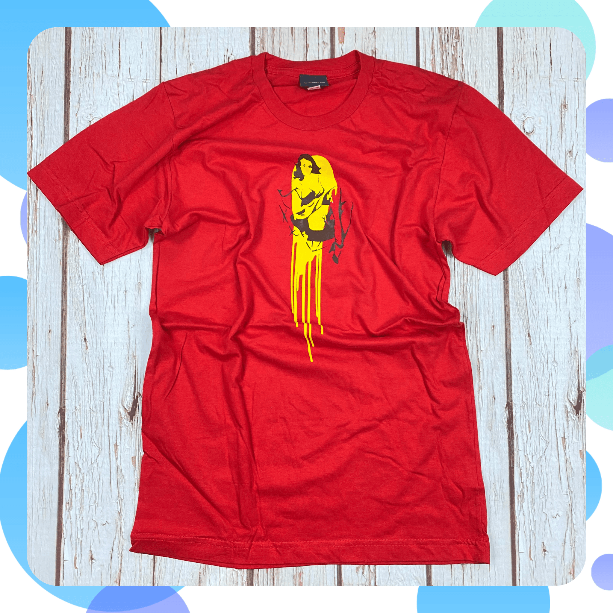Ready To Ship: Mens Red T-Shirt~ S Men's Clothes, Pleb 44ideas.co.uk