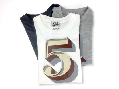 Kids number shirts 3-9 - Stirling Shadow Font Not Found, Font: Stirling Shadow, T-Shirt: Numbers, T-Shirts, Teen Clothes 44ideas.co.uk