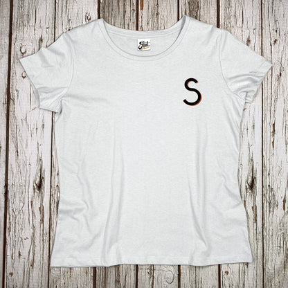 Women's Organic Ampersand T-Shirt - Branson Font Not Found, Font: Branson, T-Shirts, Womens Clothes 44ideas.co.uk