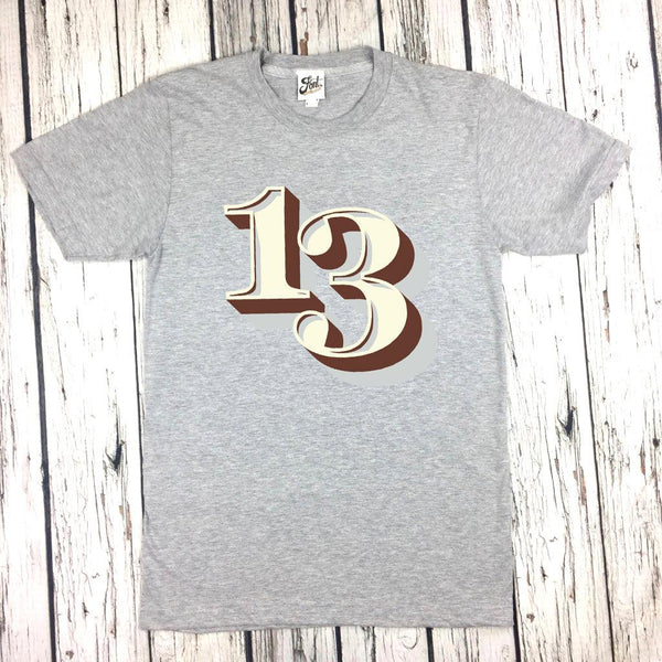 Teenage Birthday Shirt Numbers 10-15 - Stirling Shadow Font Not Found, Font: Stirling Shadow, T-Shirt: Numbers, T-Shirts, Teen Clothes 44ideas.co.uk