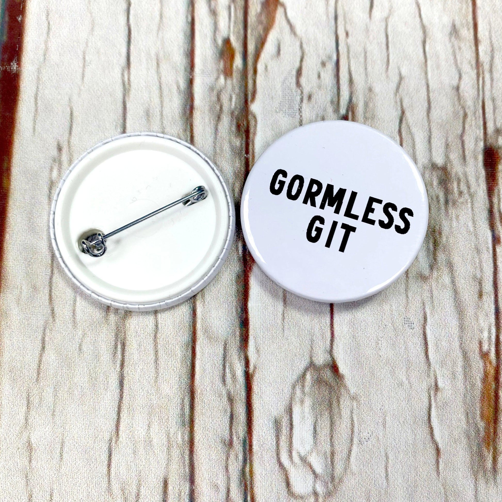 Favourite Word Badges Accessories, Badges, Pleb 44ideas.co.uk