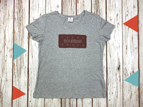 Organic cotton! Bourbon Women’s T-Shirt Lucy Teacup, T-Shirts, Womens Clothes 44ideas.co.uk