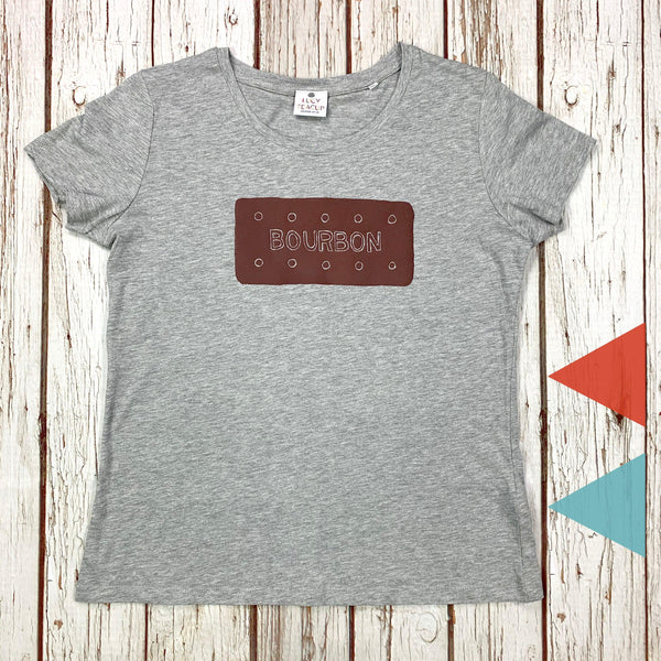 Organic cotton! Bourbon Women’s T-Shirt Lucy Teacup, T-Shirts, Womens Clothes 44ideas.co.uk