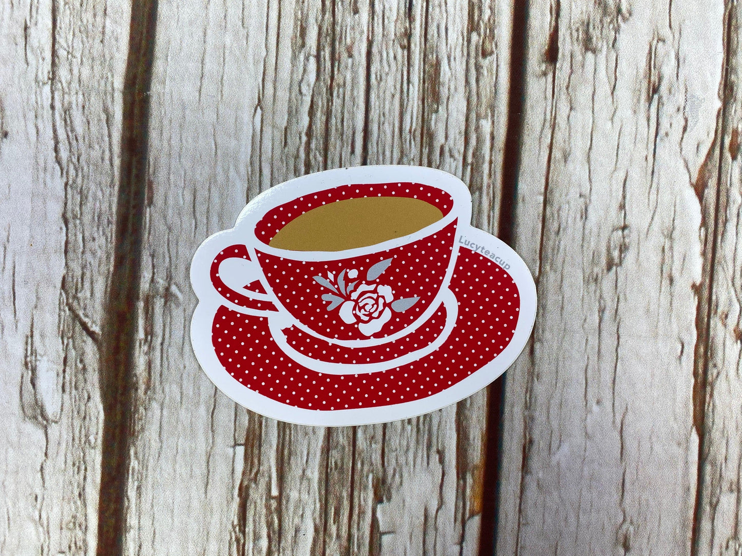 Stickers- Teacup Accessories, Lucy Teacup, Stickers 44ideas.co.uk