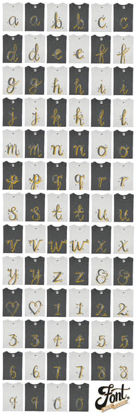 Children's Letter T-Shirt - The Monroe Font Not Found, Font: The Monroe, Kid's Clothes, T-Shirts, T-Shirts: Letters 44ideas.co.uk