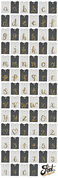 Baby Letter T-Shirt - The Monroe Font Not Found, Font: The Monroe, Kid's Clothes, New Baby, T-Shirts, T-Shirts: Letters 44ideas.co.uk