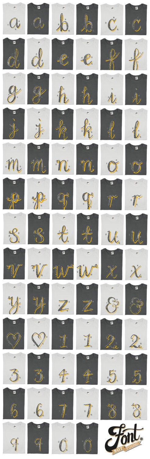 Little White and Silver Christmas Stockings - The Monroe Christmas, Christmas: Stockings, Font Not Found, Font: The Monroe 44ideas.co.uk