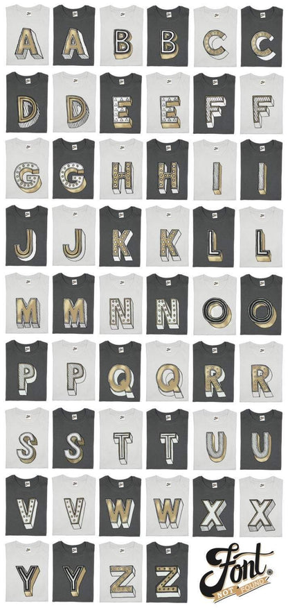 Letter Organic Shopper - Juniper Red Accessories, Bags, Font Not Found, Font: Juniper Red 44ideas.co.uk