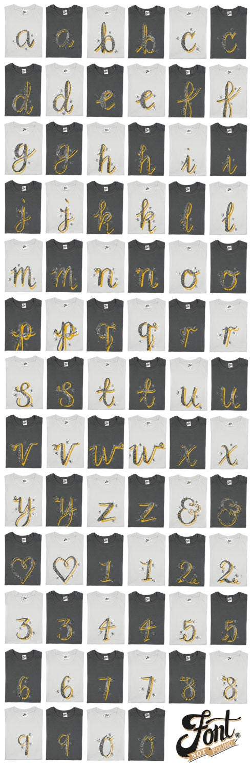 2nd Birthday T-Shirt - The Monroe Font Not Found, Font: The Monroe, Kid's Clothes, New Baby, T-Shirt: Numbers, T-Shirts 44ideas.co.uk