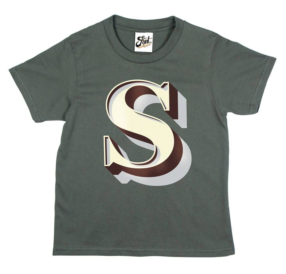 Dad/Child Matching T-Shirt's - Stirling Shadow Deals, Father's Day, Font Not Found, Font: Stirling Shadow, Mother's Day, T-Shirts: Letters 44ideas.co.uk