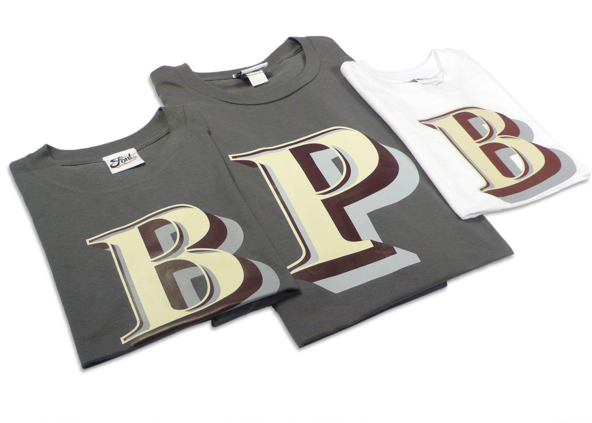 Dad/Child Matching T-Shirt's - Stirling Shadow Deals, Father's Day, Font Not Found, Font: Stirling Shadow, Mother's Day, T-Shirts: Letters 44ideas.co.uk