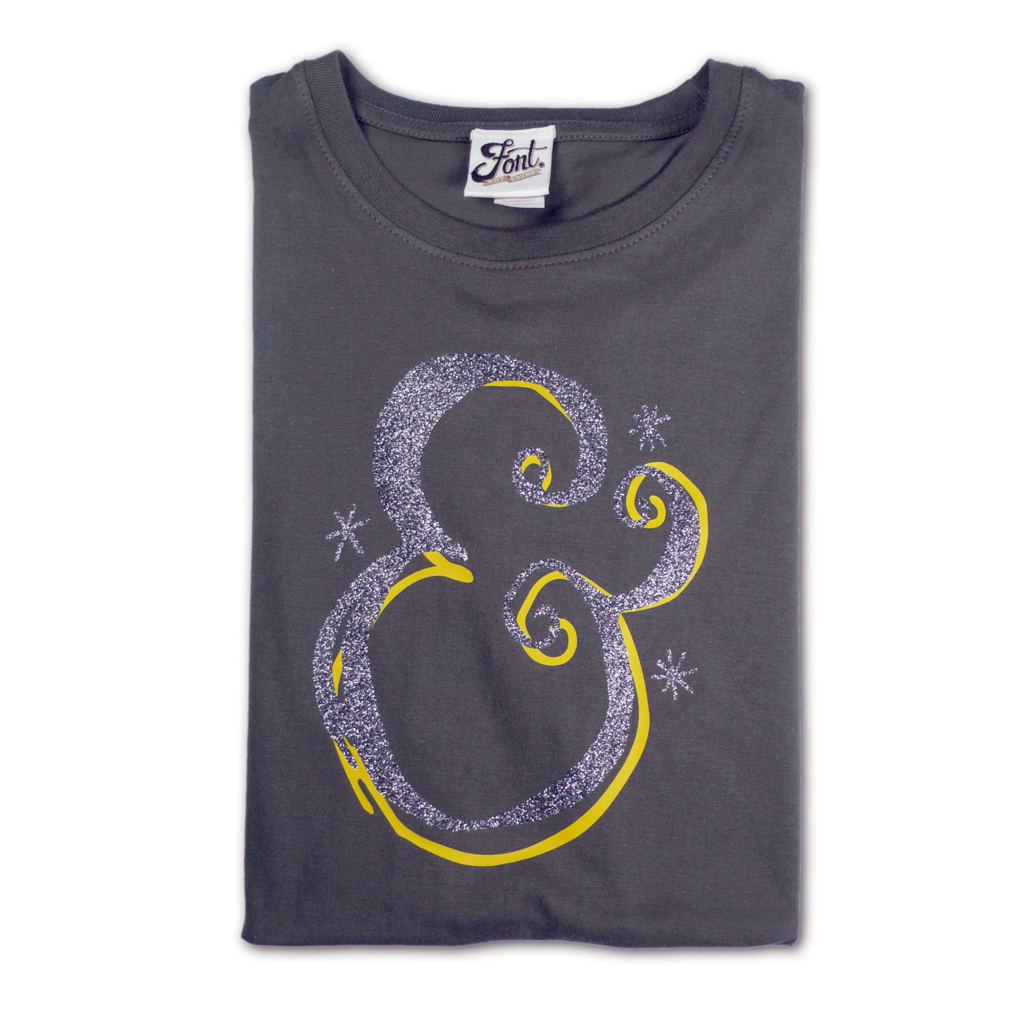 Ampersand Women’s T-Shirt - The Monroe Font Not Found, Font: The Monroe, T-Shirts, T-Shirts: Letters, Womens Clothes 44ideas.co.uk