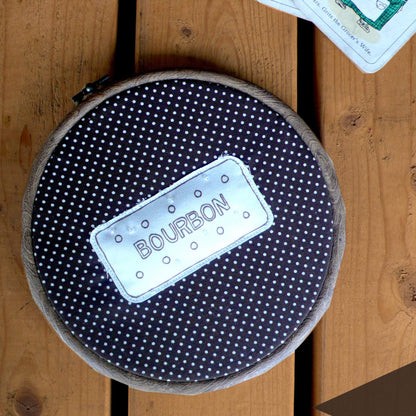 Bourbon Biscuit Embroidery Hoop 6" Homeware, Lucy Teacup, Wall Art 44ideas.co.uk