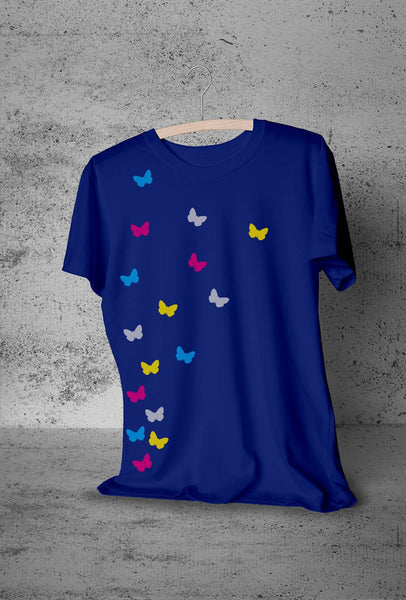 ‘Flutterbyes’ Graphic Tee Men's Clothes, Pleb, T-Shirts 44ideas.co.uk