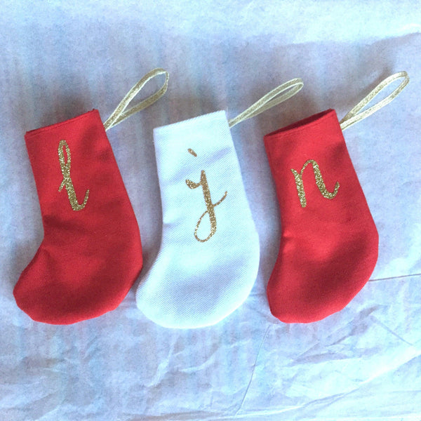 Little Red Christmas Stocking - The Monroe  44ideas.co.uk