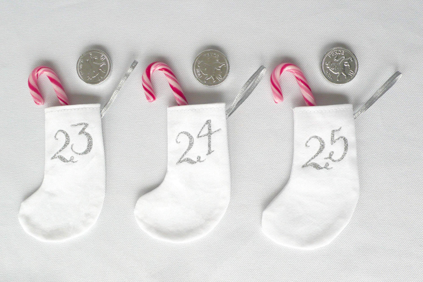 Advent Calendar Mini Stockings - The Monroe  44ideas.co.uk