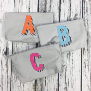 Bright Letter Pencil Case - Bradford Buzz Accessories, Deals, Font Not Found, Font: Bradford Buzz, Pencil Cases, Pouches 44ideas.co.uk