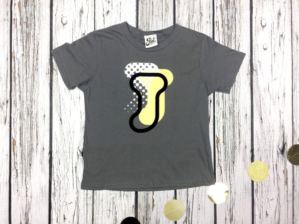 Kids' Letter T-Shirt - Fat Babs Font Not Found, Font: Fat Babs, Kid's Clothes, T-Shirts, T-Shirts: Letters 44ideas.co.uk