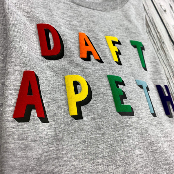 Daft Apeth Adult T-Shirt - Bingley Bang Font Not Found, Font: Bingley Bang, Men's Clothes, T-Shirts, T-Shirts: Letters, Womens Clothes 44ideas.co.uk