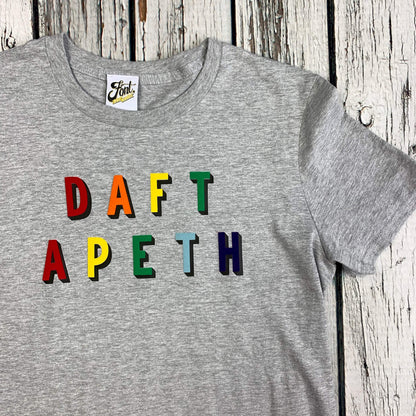 Daft Apeth Adult T-Shirt - Bingley Bang Font Not Found, Font: Bingley Bang, Men's Clothes, T-Shirts, T-Shirts: Letters, Womens Clothes 44ideas.co.uk