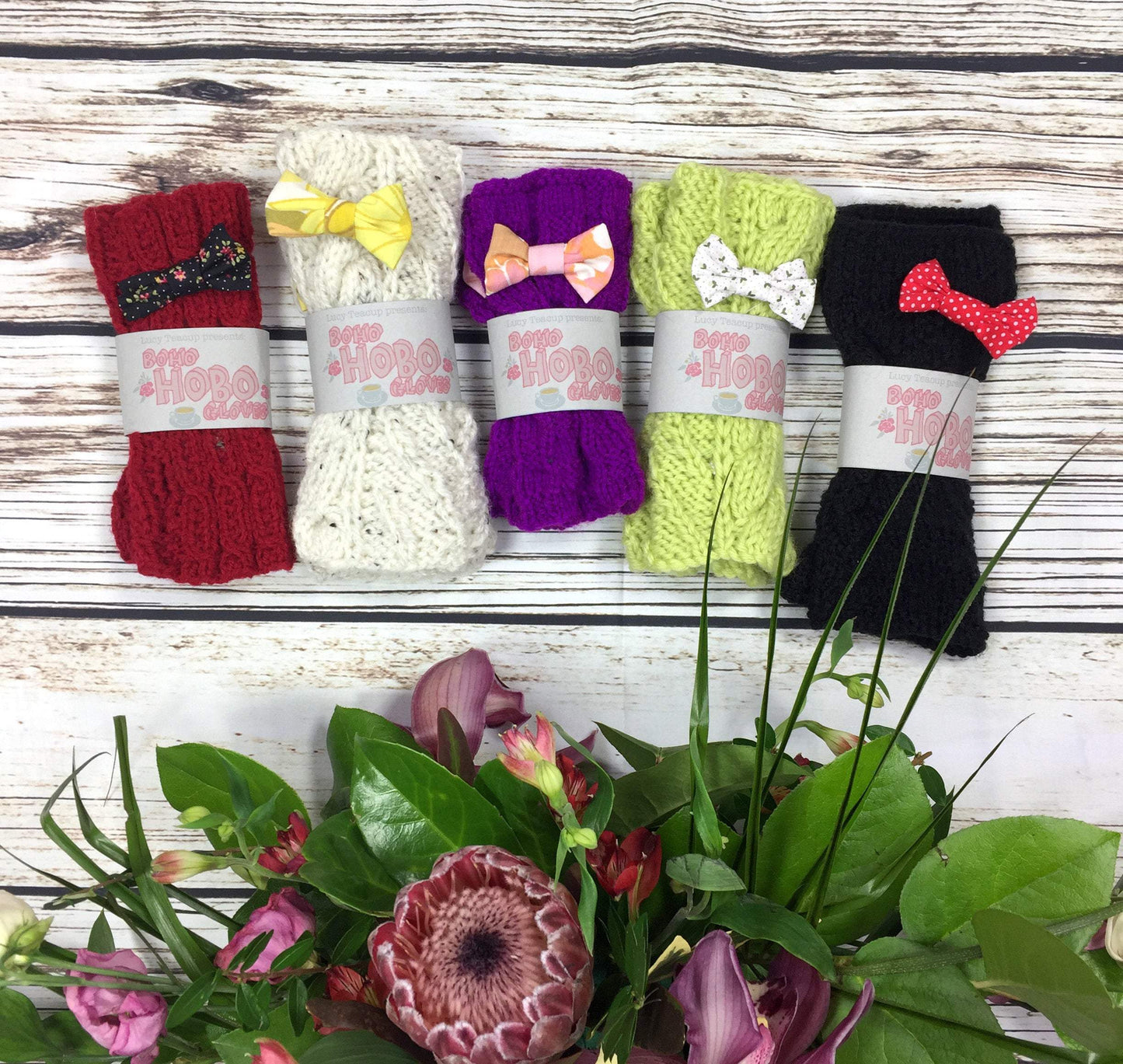 Green Owl Fingerless Gloves Accessories, Donalds Wally Hat, Gloves, Knitted 44ideas.co.uk