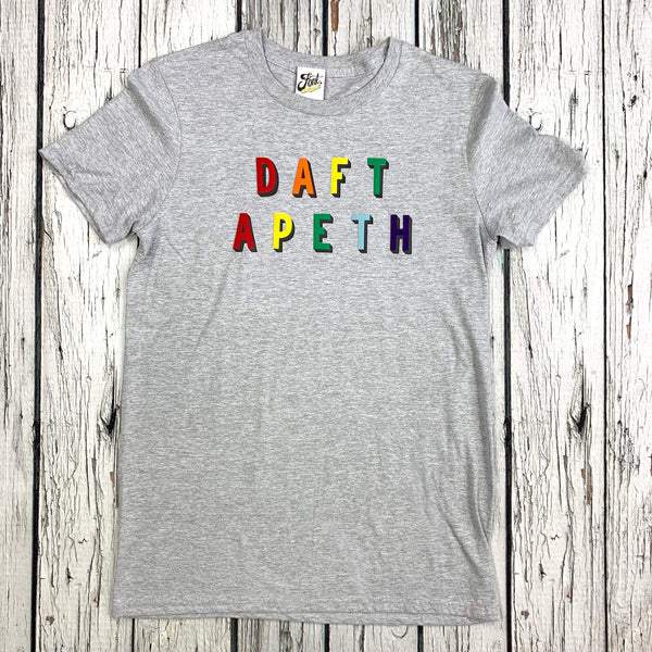 Daft Apeth Adult T-Shirt - Bingley Bang Font Not Found, Font: Bingley Bang, Men's Clothes, T-Shirts, T-Shirts: Letters, Womens Clothes 44ideas.co.uk