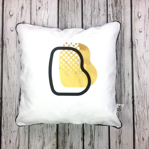 Letter Cushion - Fat Babs Cushions, Font Not Found, Font: Fat Babs, Homeware 44ideas.co.uk
