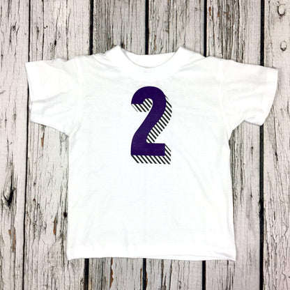 Kids' Bright Letter T-Shirt - Bradford Buzz Font Not Found, Font: Bradford Buzz, Kid's Clothes, T-Shirts, T-Shirts: Letters 44ideas.co.uk