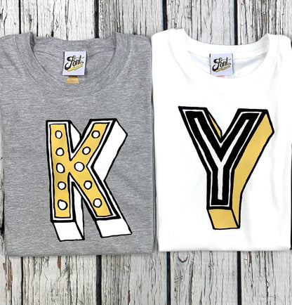 Baby Letter T-Shirt - Juniper Red Baby Clothes, Font Not Found, Font: Juniper Red, New Baby, T-Shirts, T-Shirts: Letters 44ideas.co.uk