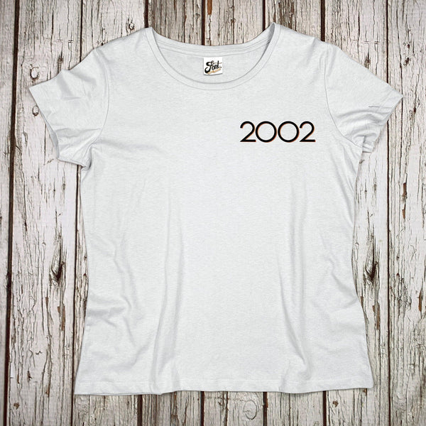 Organic Women's Year T-Shirt - Branson Font Not Found, Font: Branson, T-Shirt: Numbers, T-Shirts, Womens Clothes 44ideas.co.uk