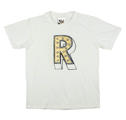 Kids' Monogram T-Shirt - Juniper Red Font Not Found, Font: Juniper Red, Kid's Clothes, T-Shirts, T-Shirts: Letters 44ideas.co.uk