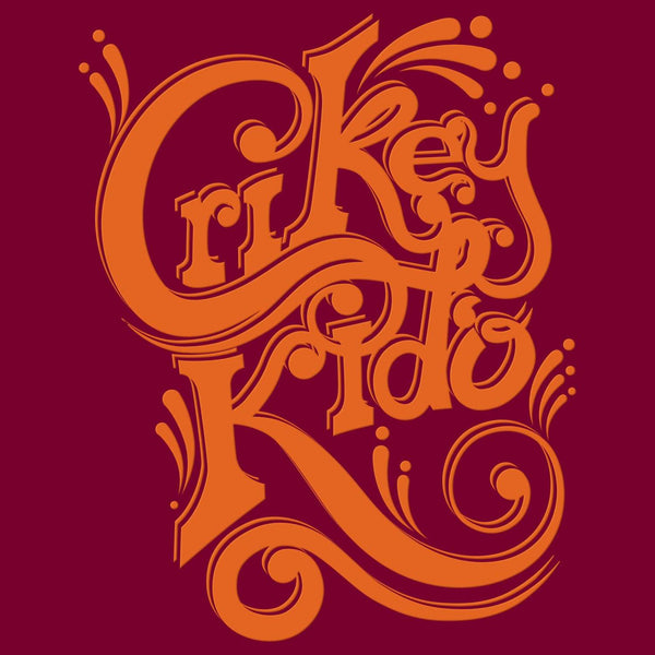 Yorkshire Slang  ‘Crikey Kido’ Men's Clothes, Pleb, T-Shirts, T-Shirts: Letters 44ideas.co.uk