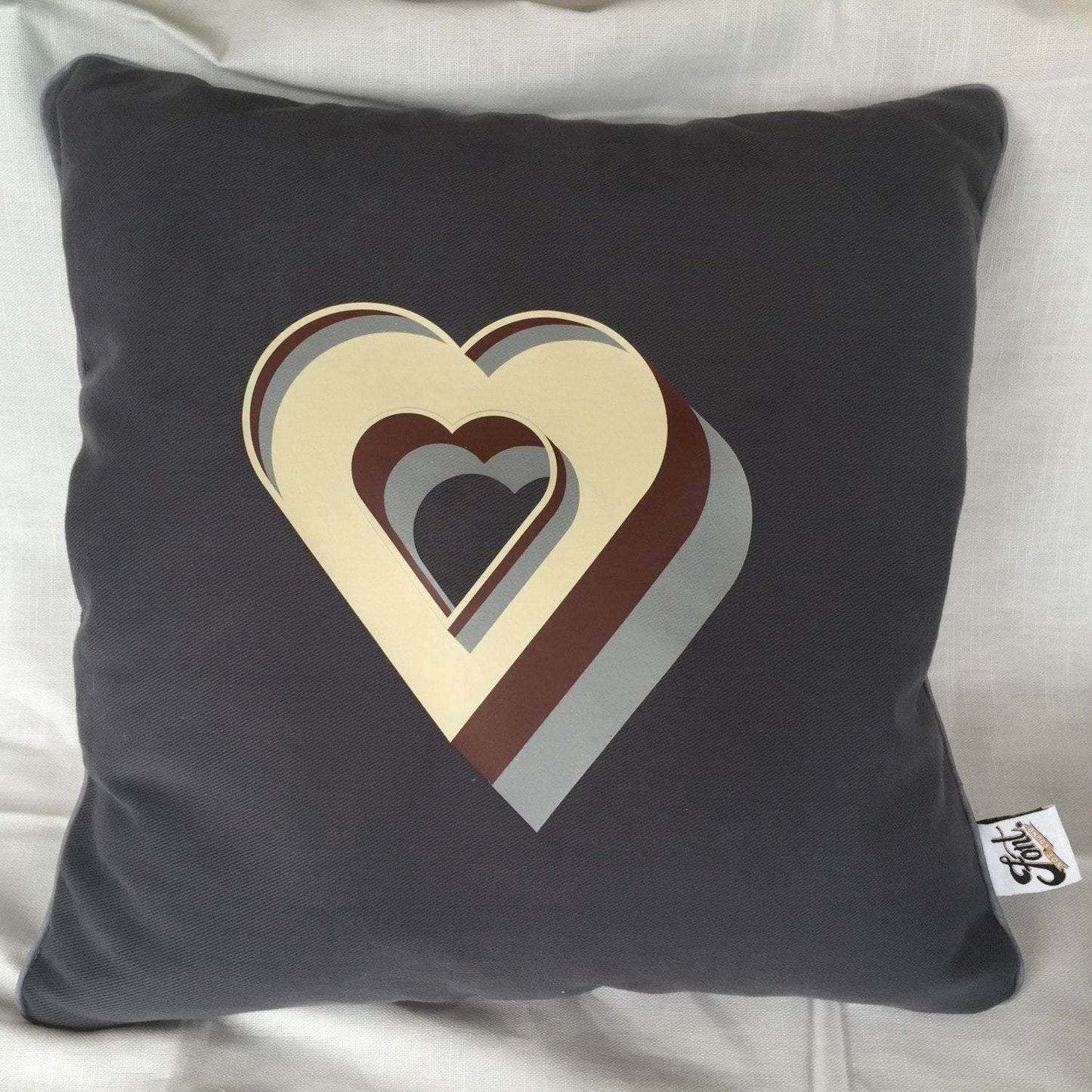 Valentines/Anniversary Heart Cushion Cover Cushions, Font Not Found, Font: Juniper Red, Font: Stirling Shadow, Homeware 44ideas.co.uk