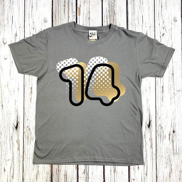 Teenage Birthday Shirt Numbers 10-15 - Fat Babs Font Not Found, Font: Fat Babs, T-Shirt: Numbers, T-Shirts, Teen Clothes 44ideas.co.uk